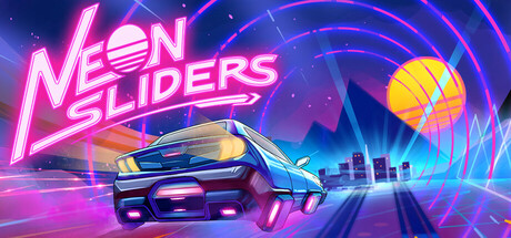 Neon Sliders — Steam header