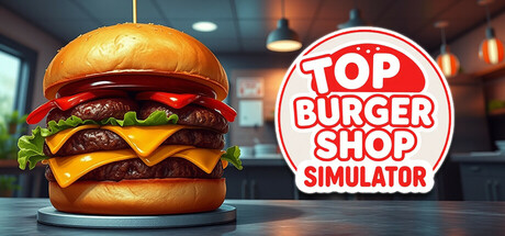 Top Burger Shop Simulator — Steam header