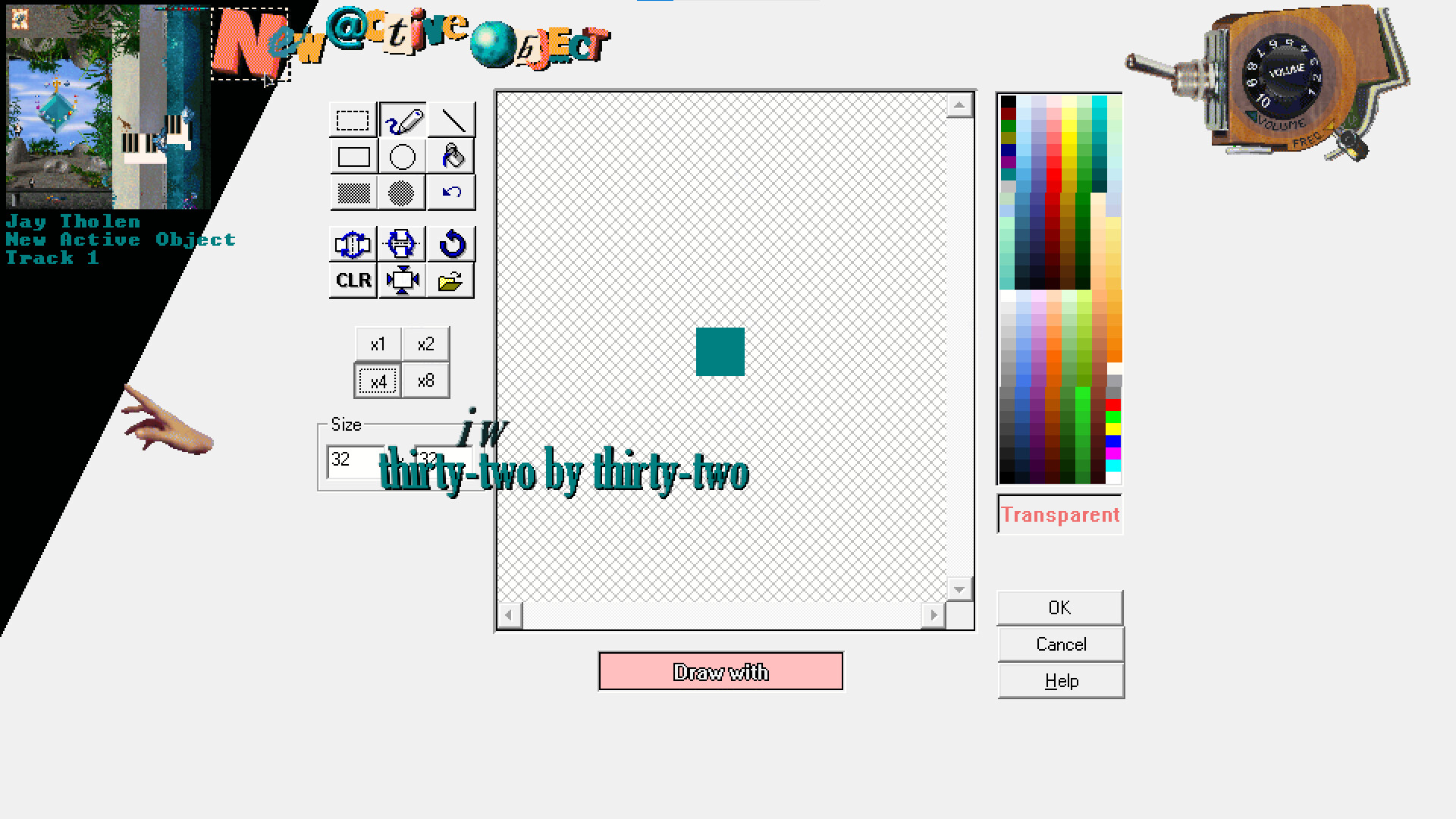 New Active Object screenshot 2