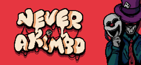 Never Akimbo — Steam header