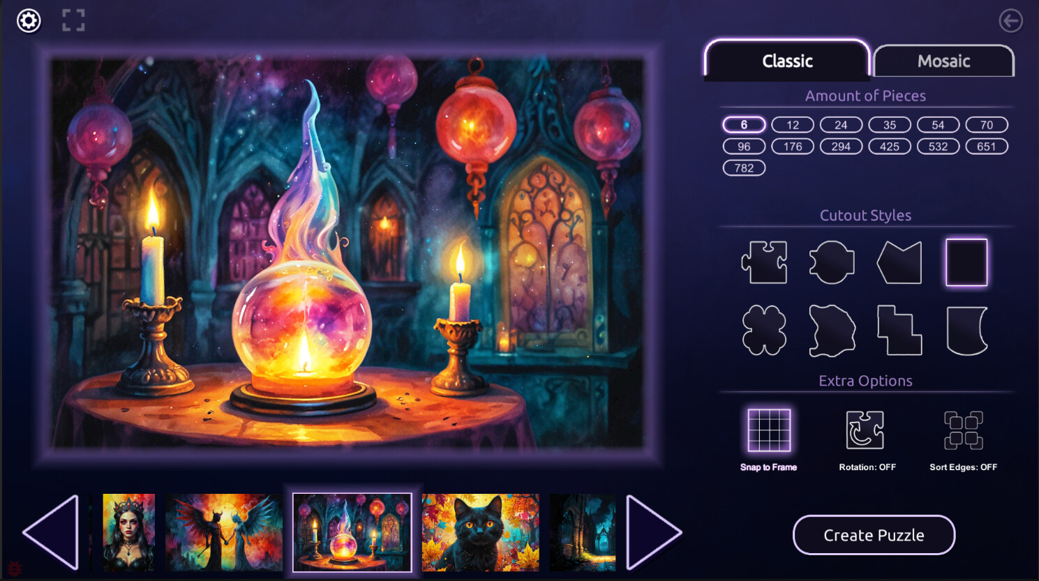 Master of Pieces © Jigsaw Puzzle DLC - Haunted Lights screenshot 4
