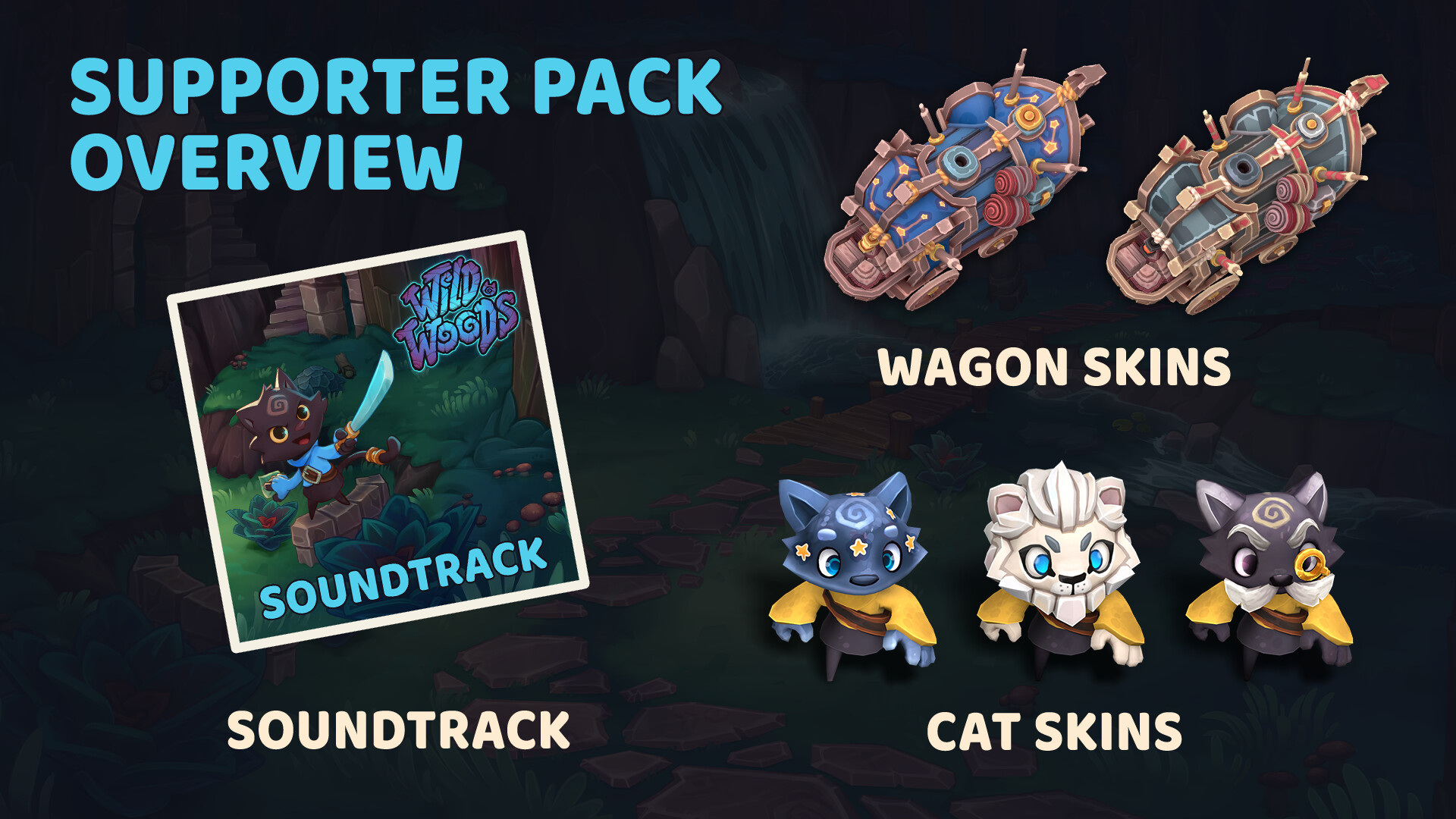 Wild Woods - Supporter Pack screenshot 1