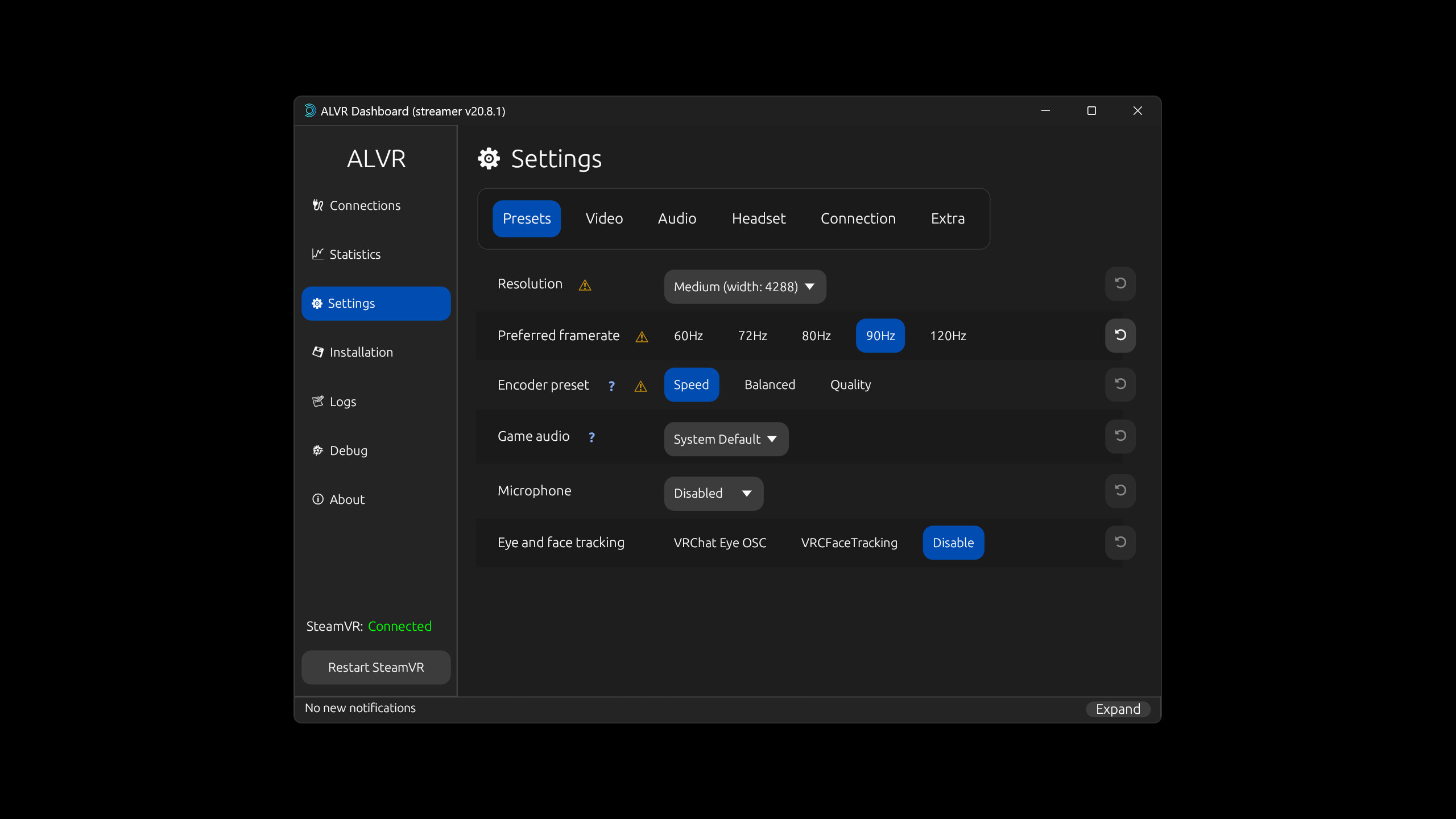 ALVR - Air Light VR screenshot 4