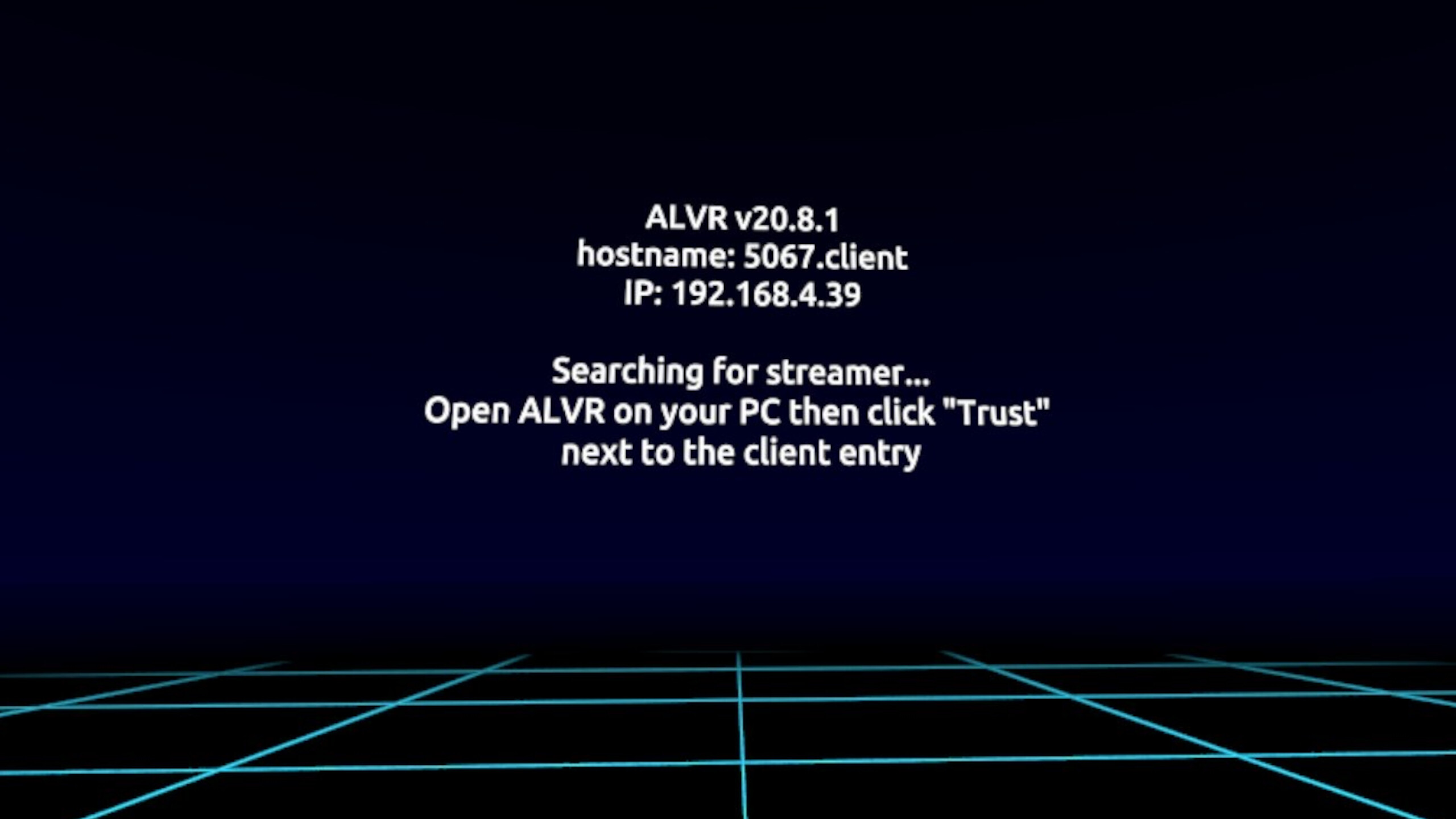 ALVR - Air Light VR screenshot 1