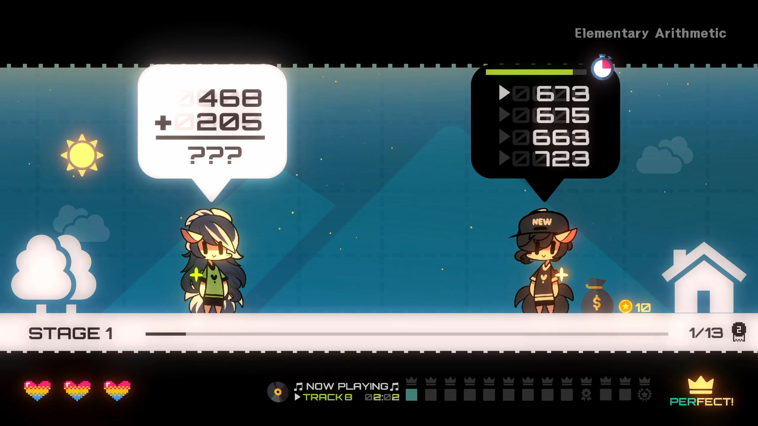 Mini Star Math: 4 Routes screenshot 1