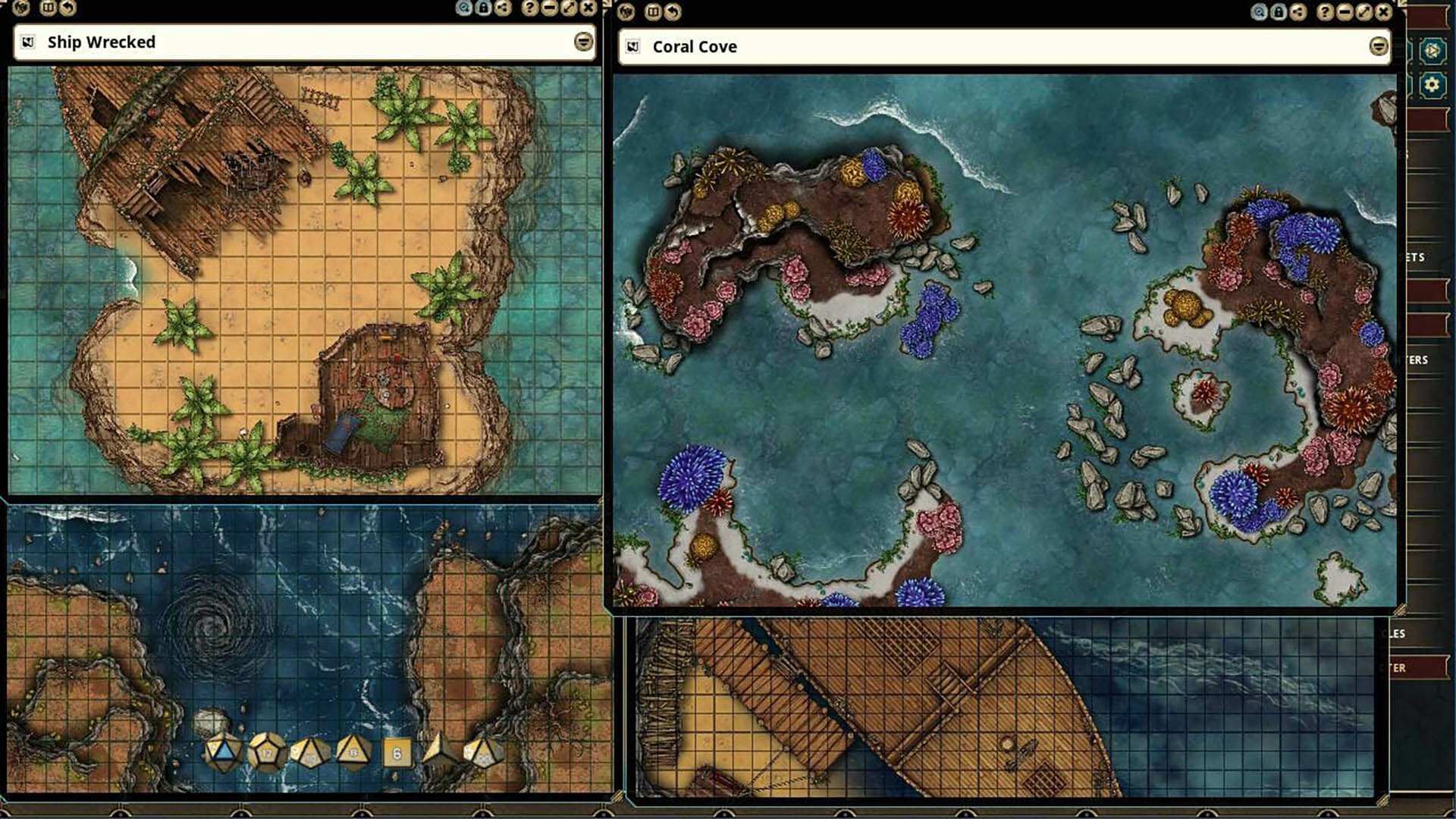 Fantasy Grounds - Map Collection - Nautical screenshot 3