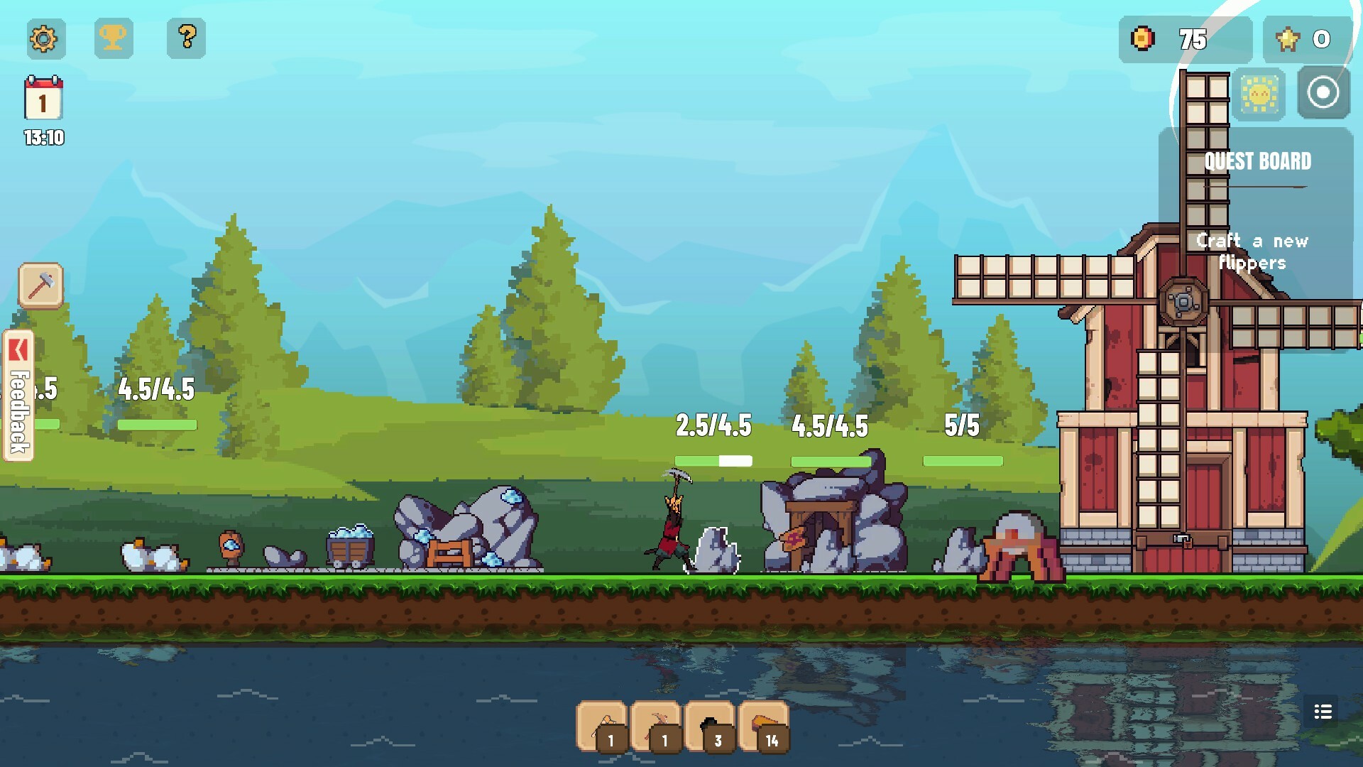 TinyCraft Town screenshot 1