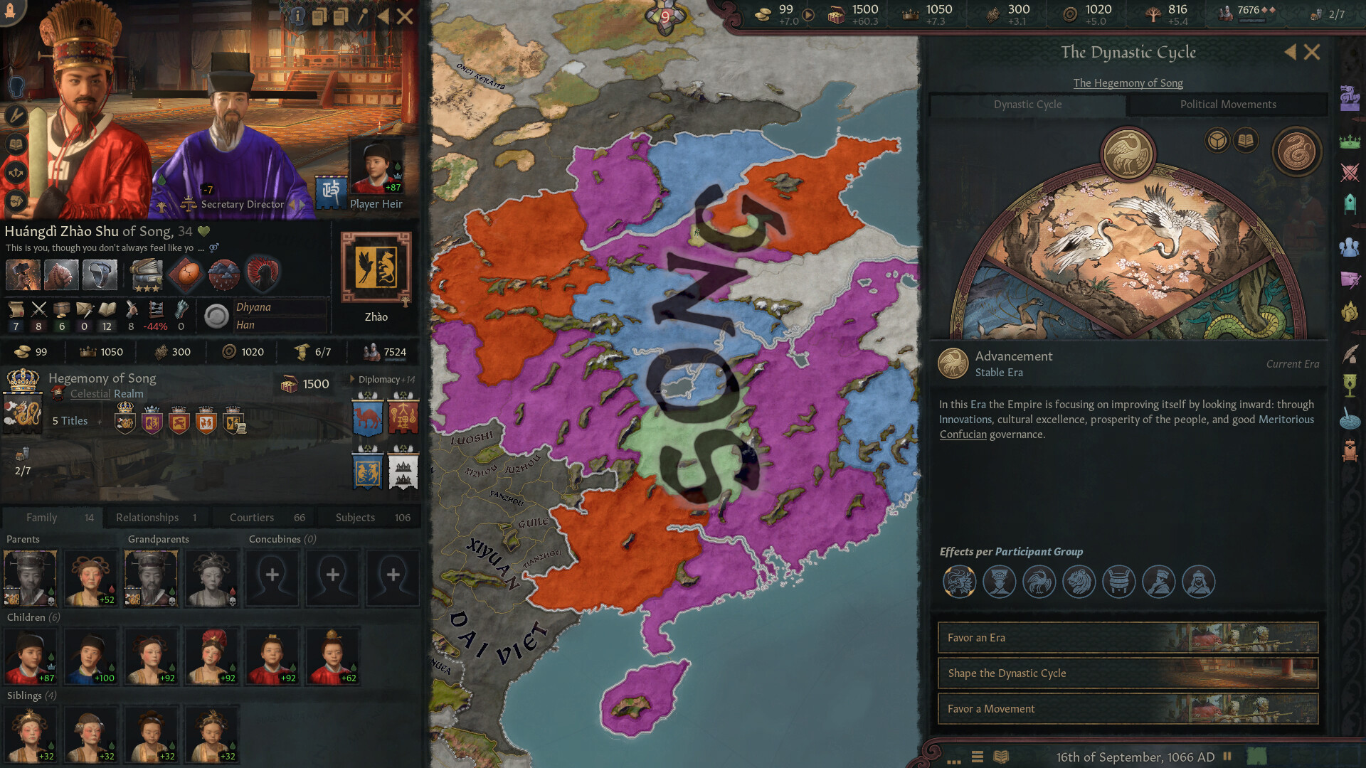 Crusader Kings III All Under Heaven - PC Game Screenshot
