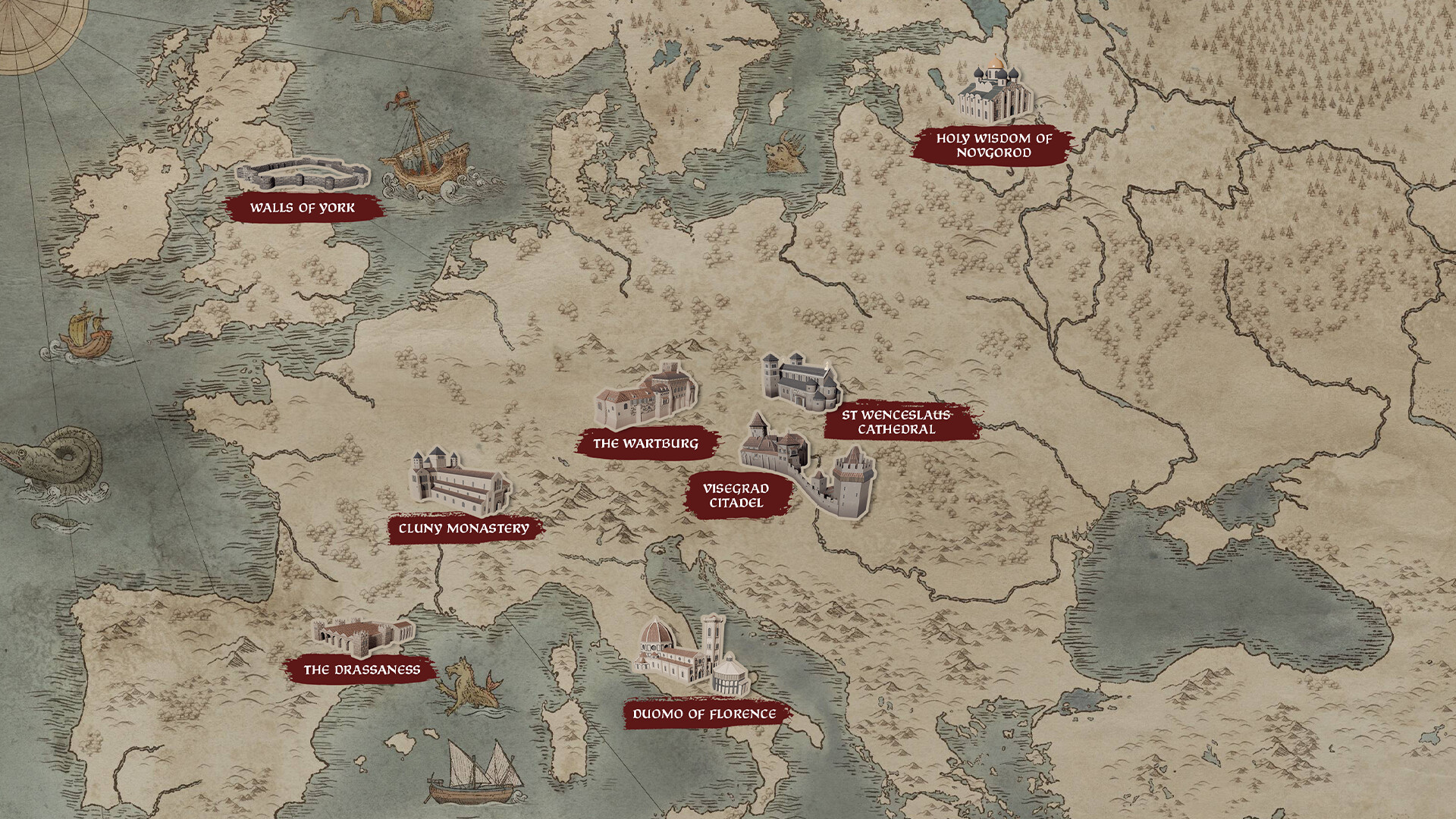 Crusader Kings III Creator Pack: Medieval Monuments screenshot 8