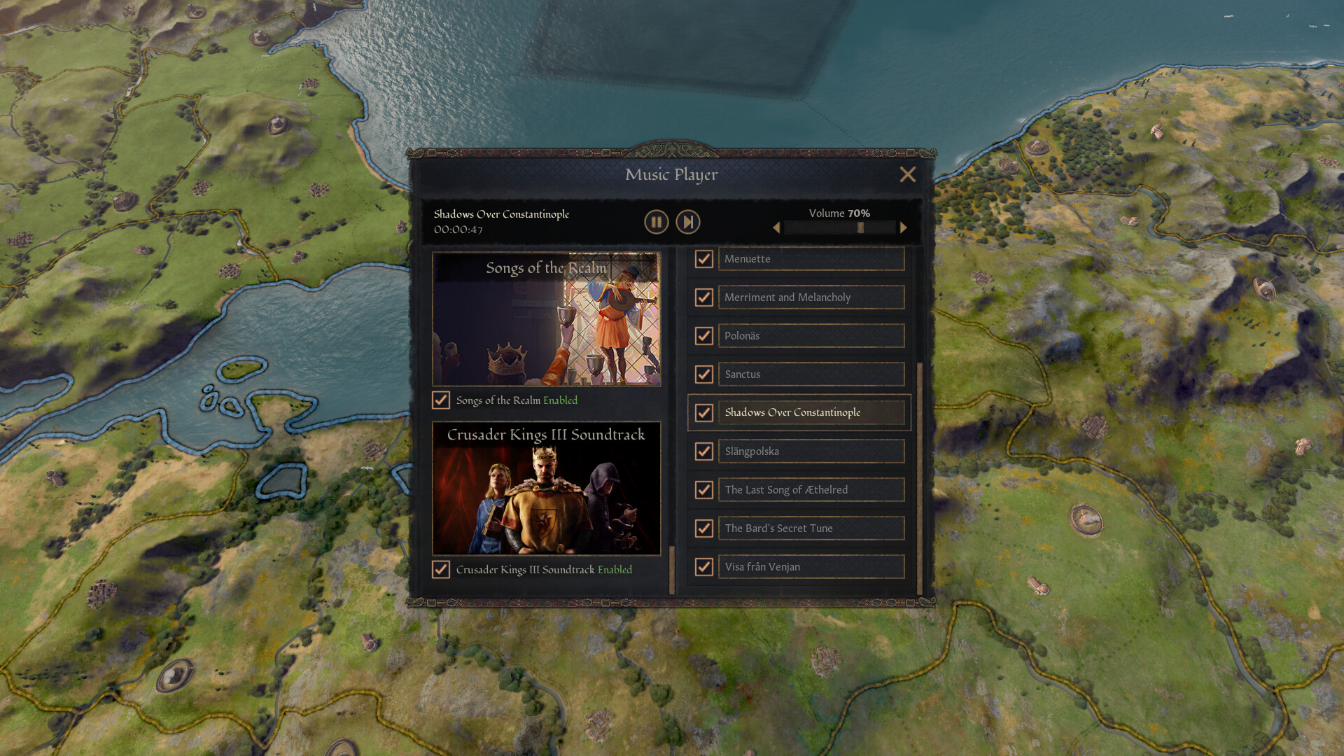 Crusader Kings III: Songs of the Realm screenshot 1