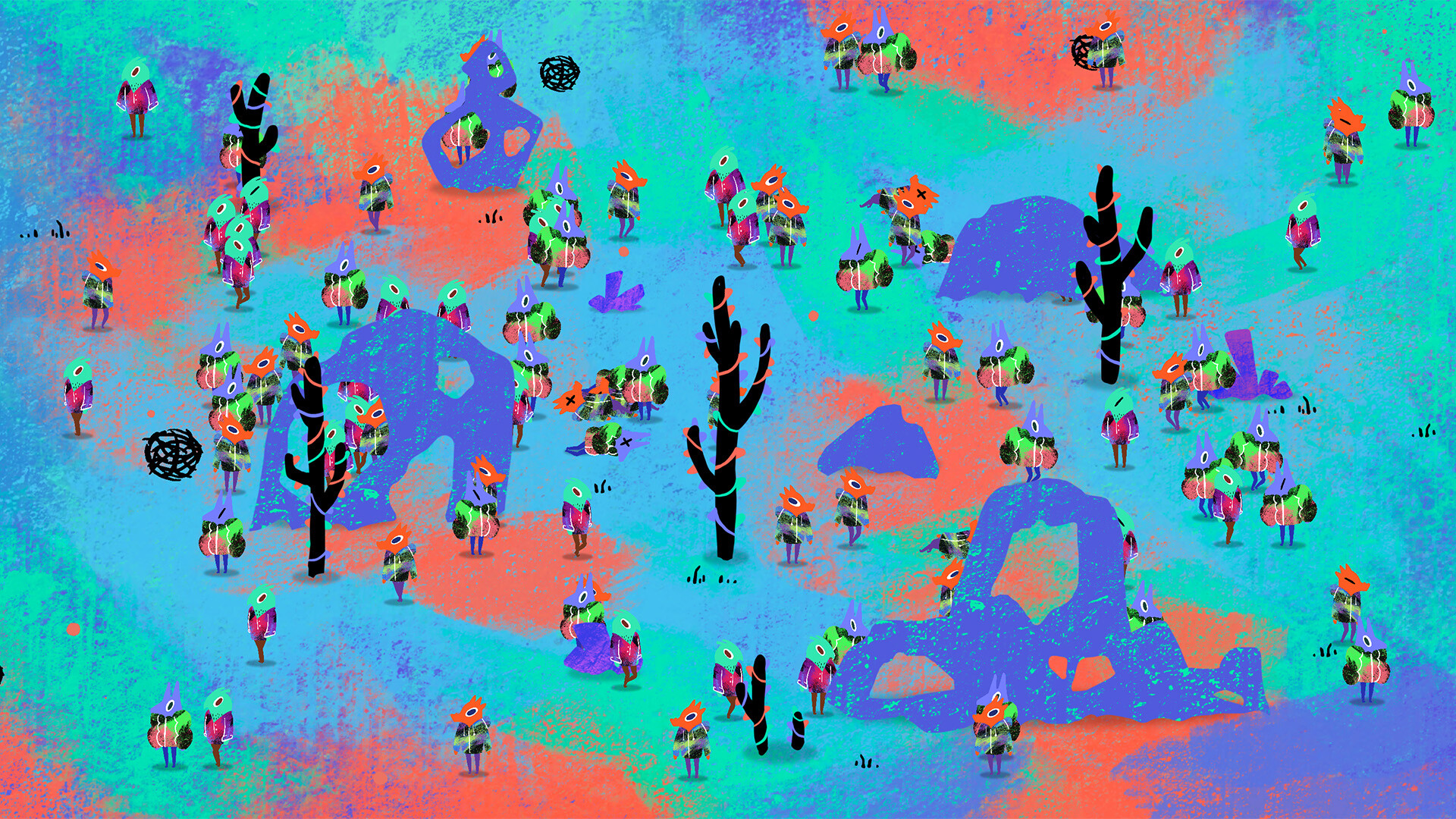 Neon Knives screenshot 5