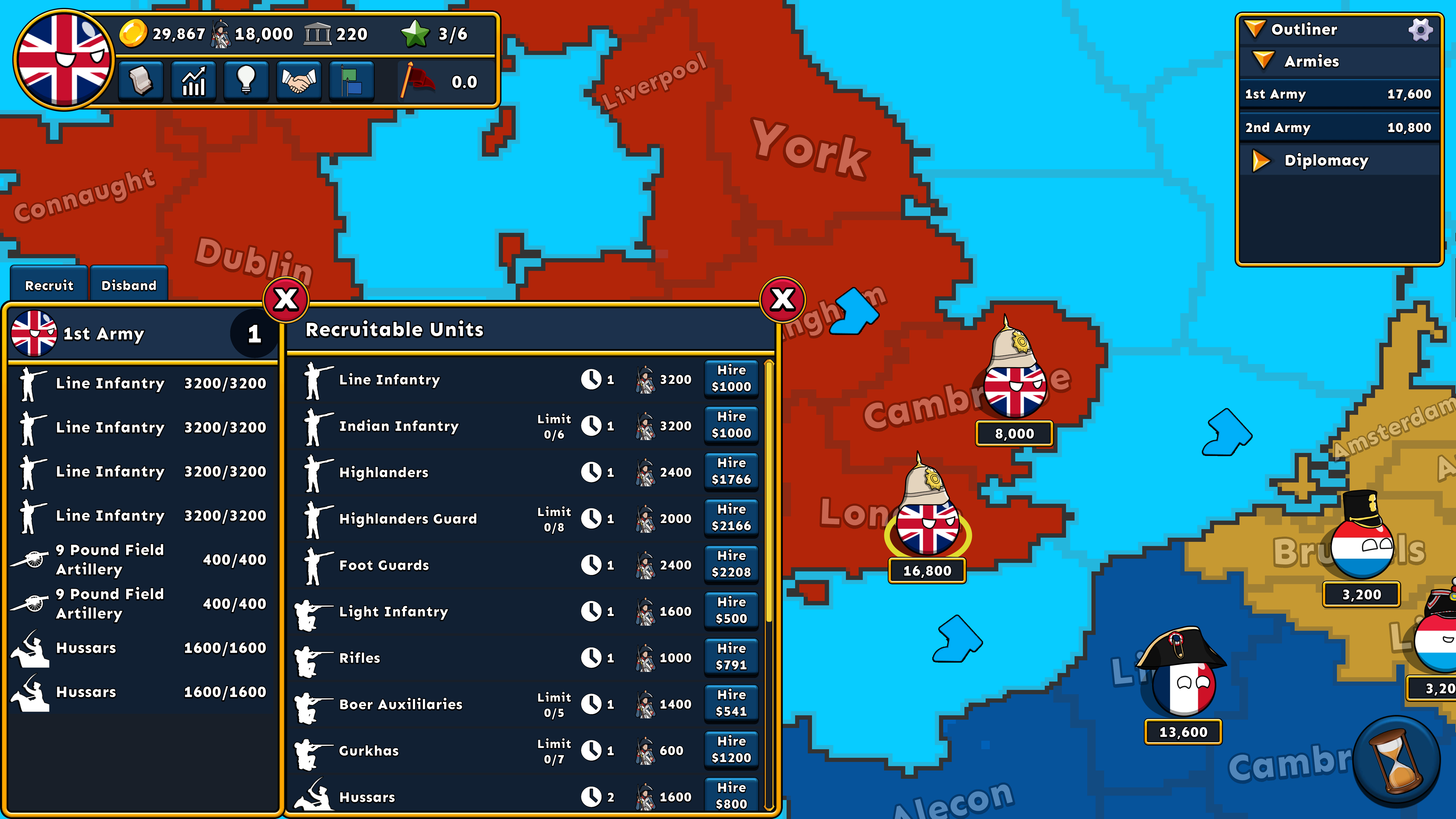 Countryballs Conquest screenshot 7