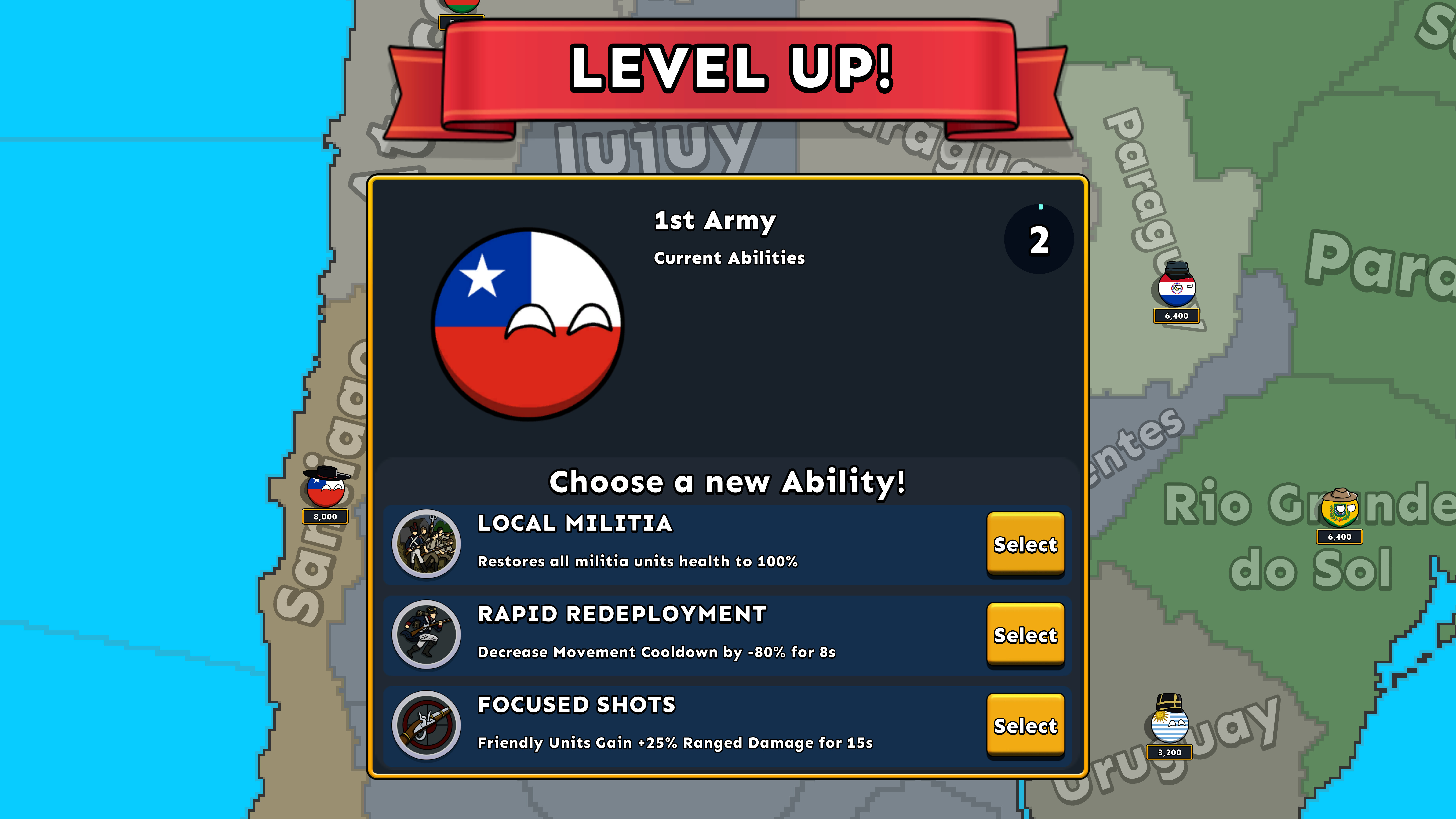 Countryballs Conquest screenshot 4
