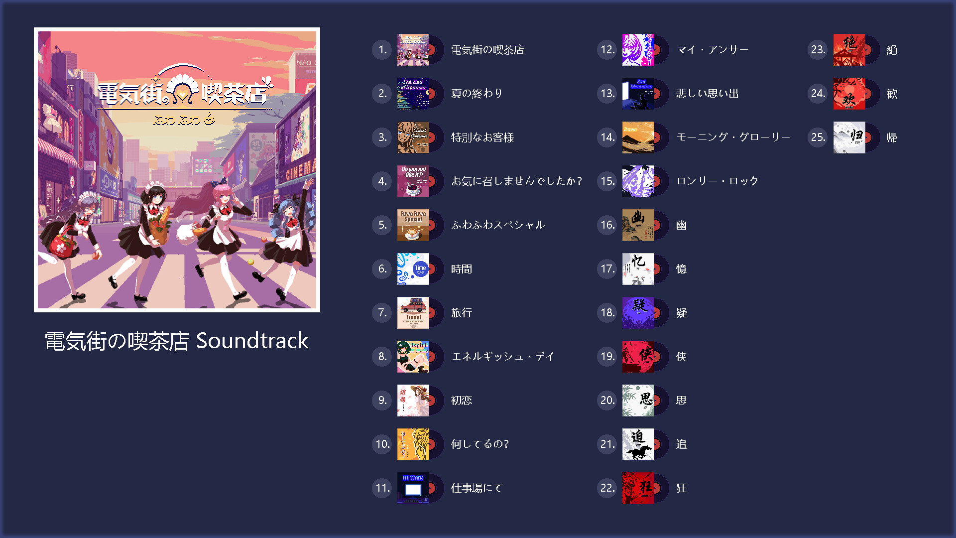 Maid Cafe on Electric Street Soundtrack screenshot 1