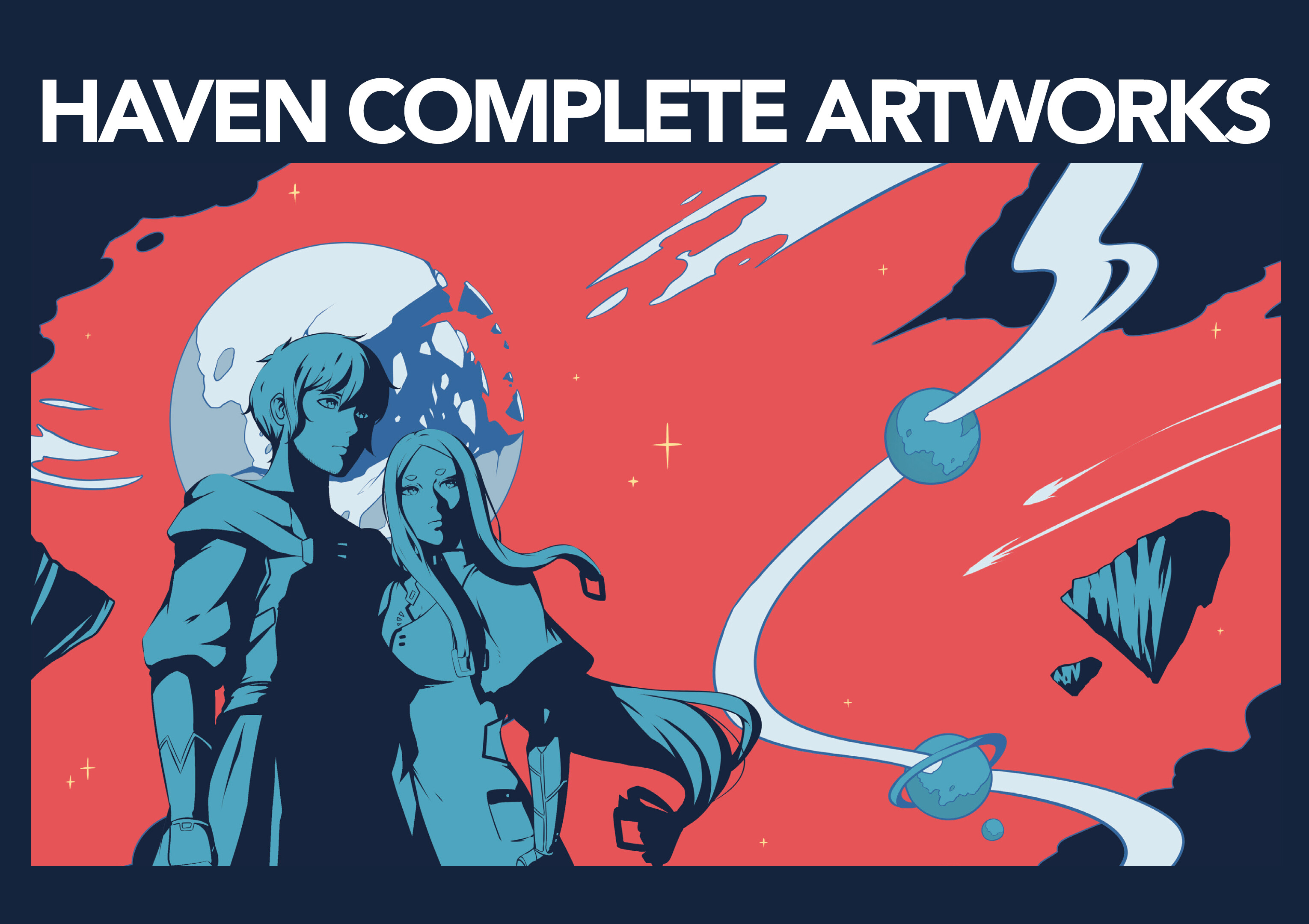 Haven - Digital Artbook screenshot 1
