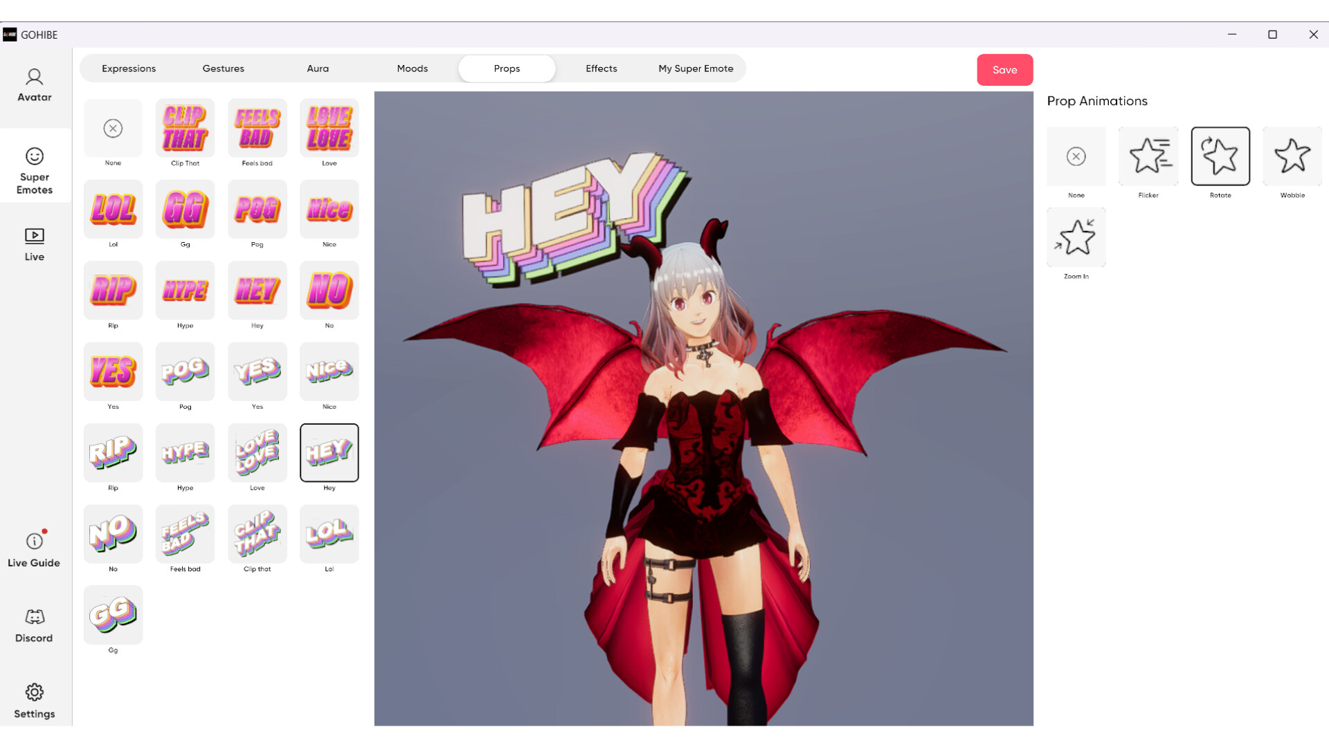 HIBE Studio: Anime Avatar Maker & Vtuber Software screenshot 9