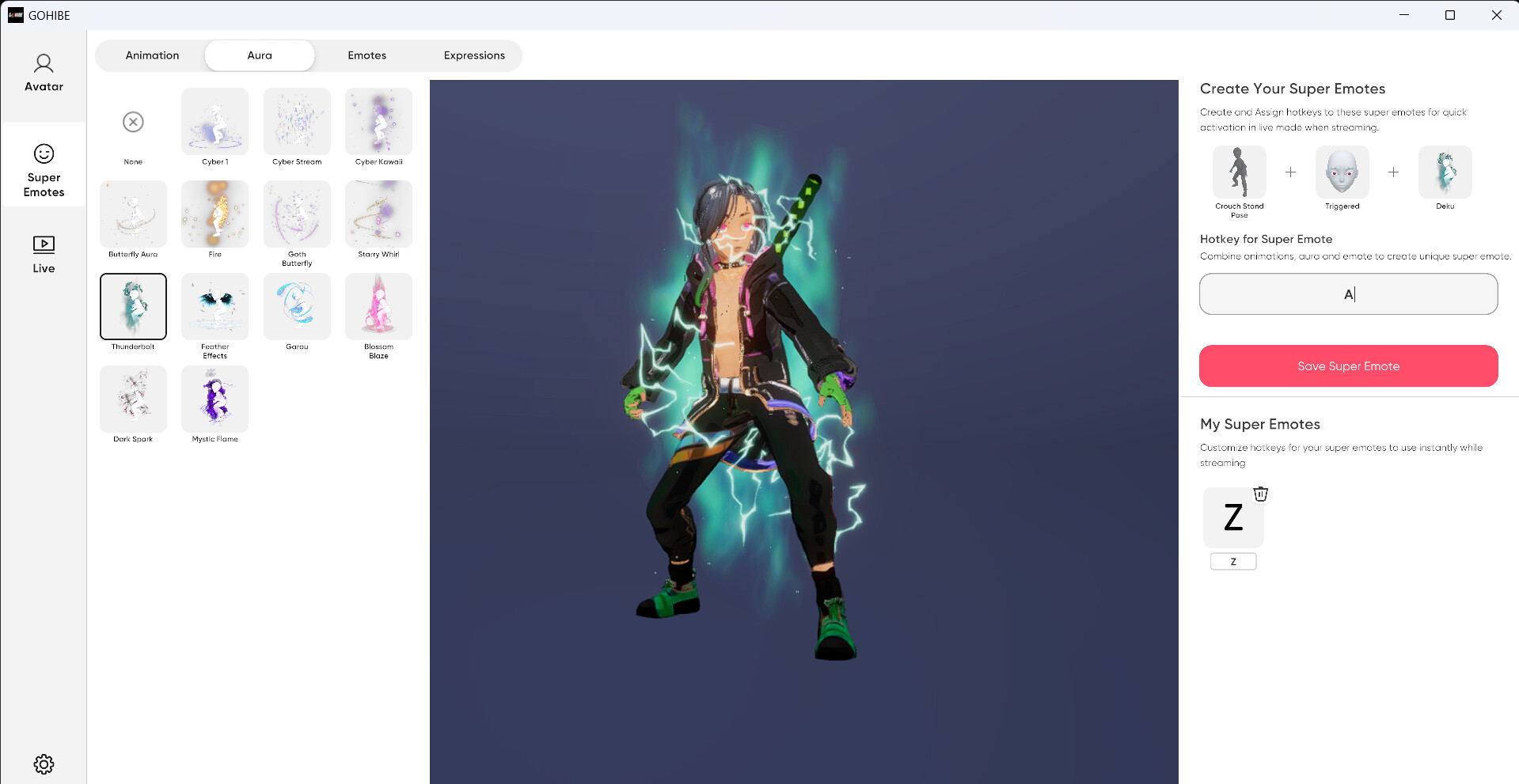 HIBE Studio: Anime Avatar Maker & Vtuber Software screenshot 11