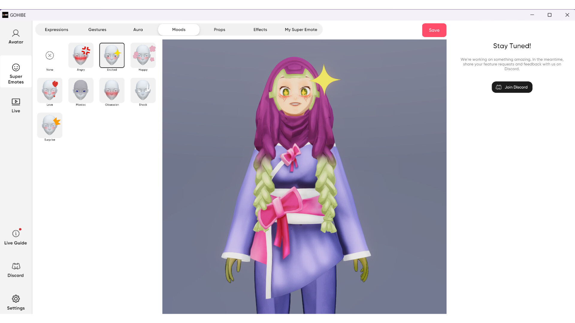 HIBE Studio: Anime Avatar Maker & Vtuber Software screenshot 8