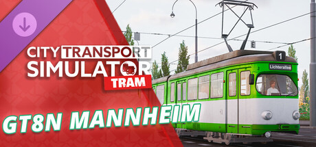 City Transport Simulator - Tram DLC: GT8N Mannheim​