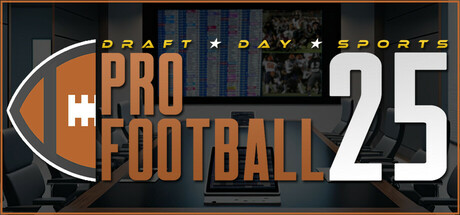 Draft Day Sports: Pro Football 2025 Cover Image