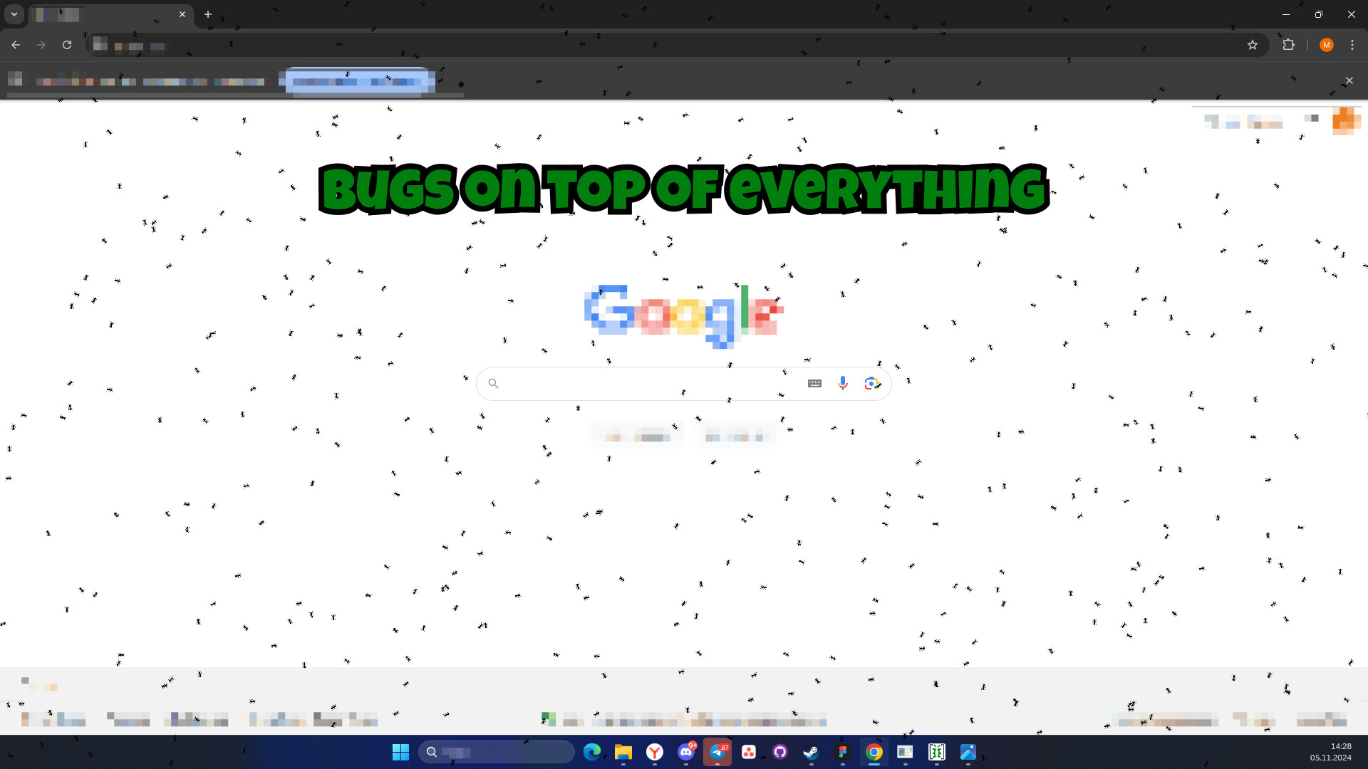 Screen BUG screenshot 1