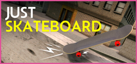 JUST SKATEBOARD: header artwork
