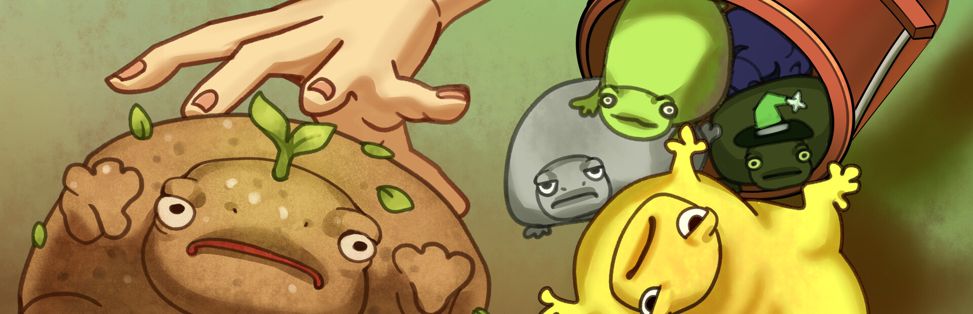 Plump! Dumb Frog Pond
