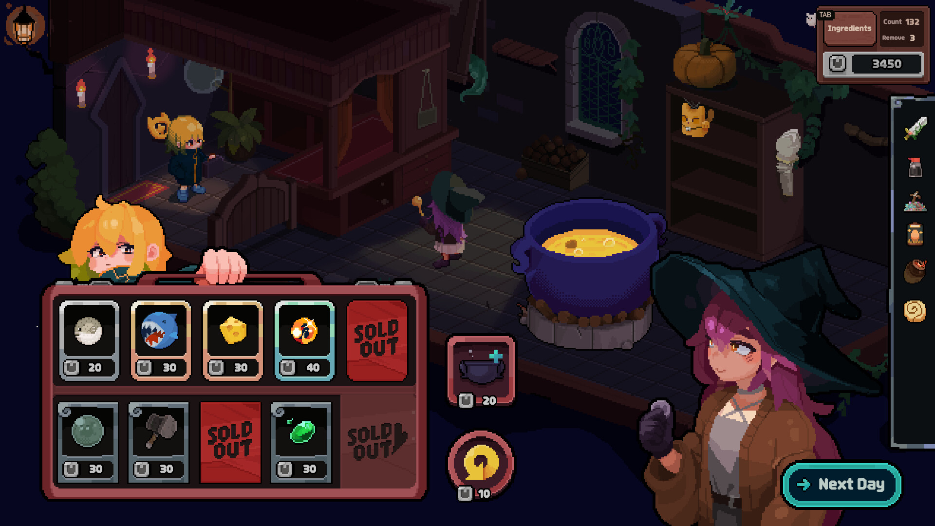 Kinny and the Cosmic Cauldron screenshot 2