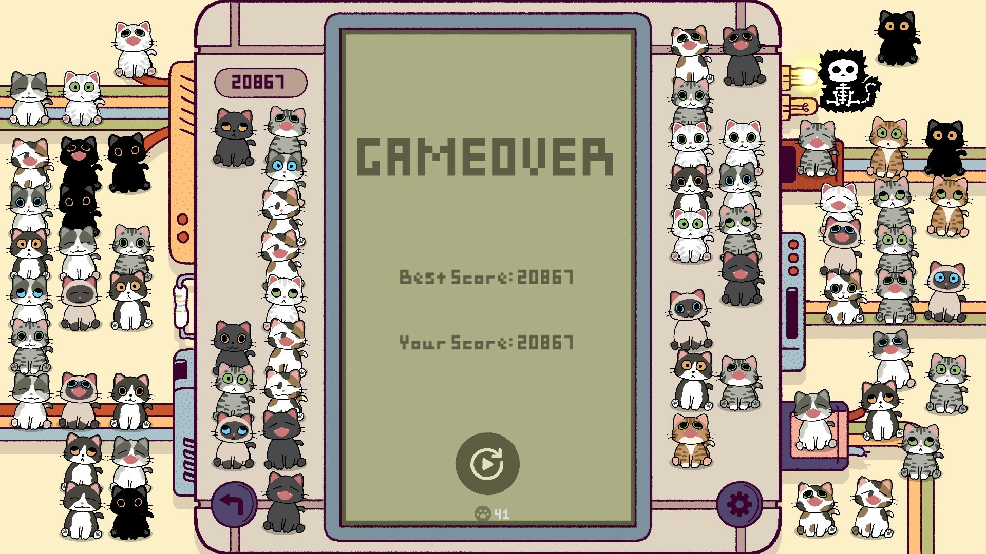 Cats Bounce Ball screenshot 10