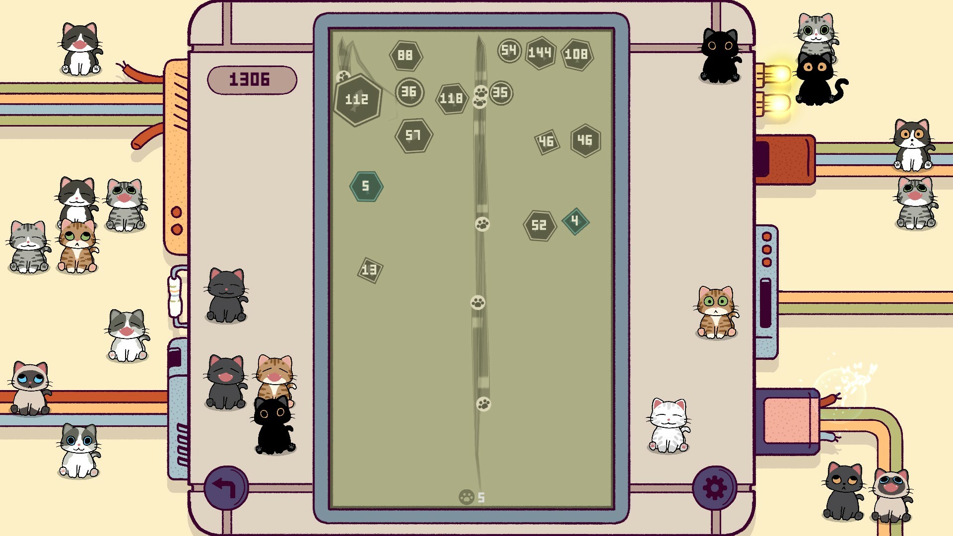 Cats Bounce Ball screenshot 8