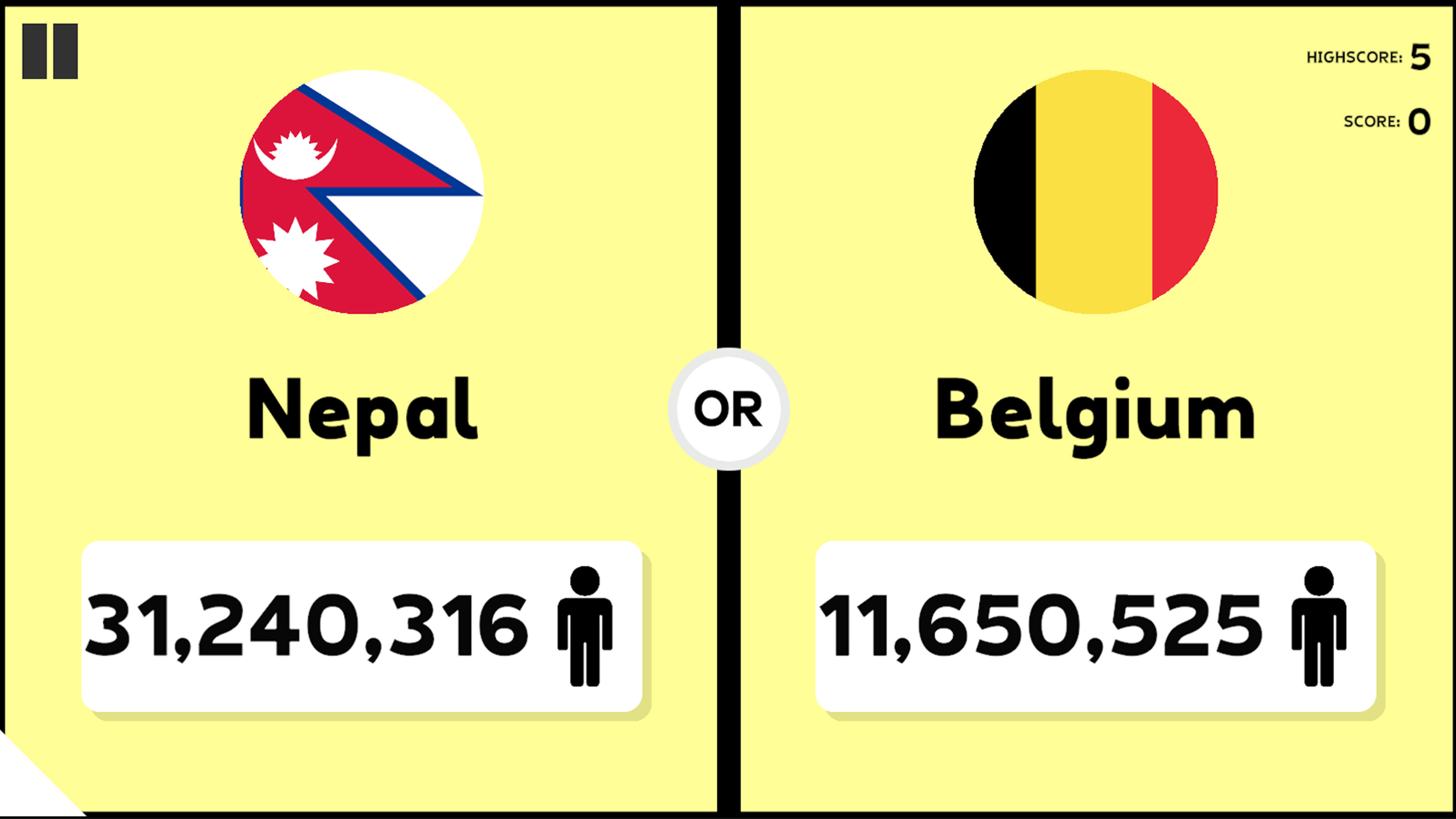 Population Quiz screenshot 4