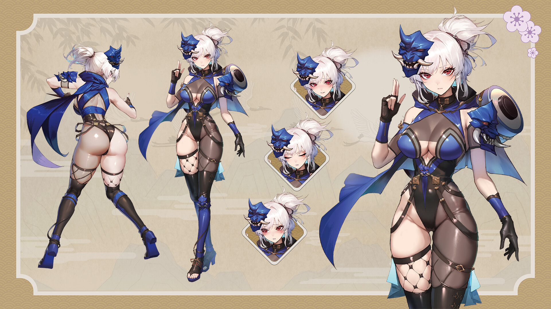 Half-Demon Shinobi Artbook screenshot 6