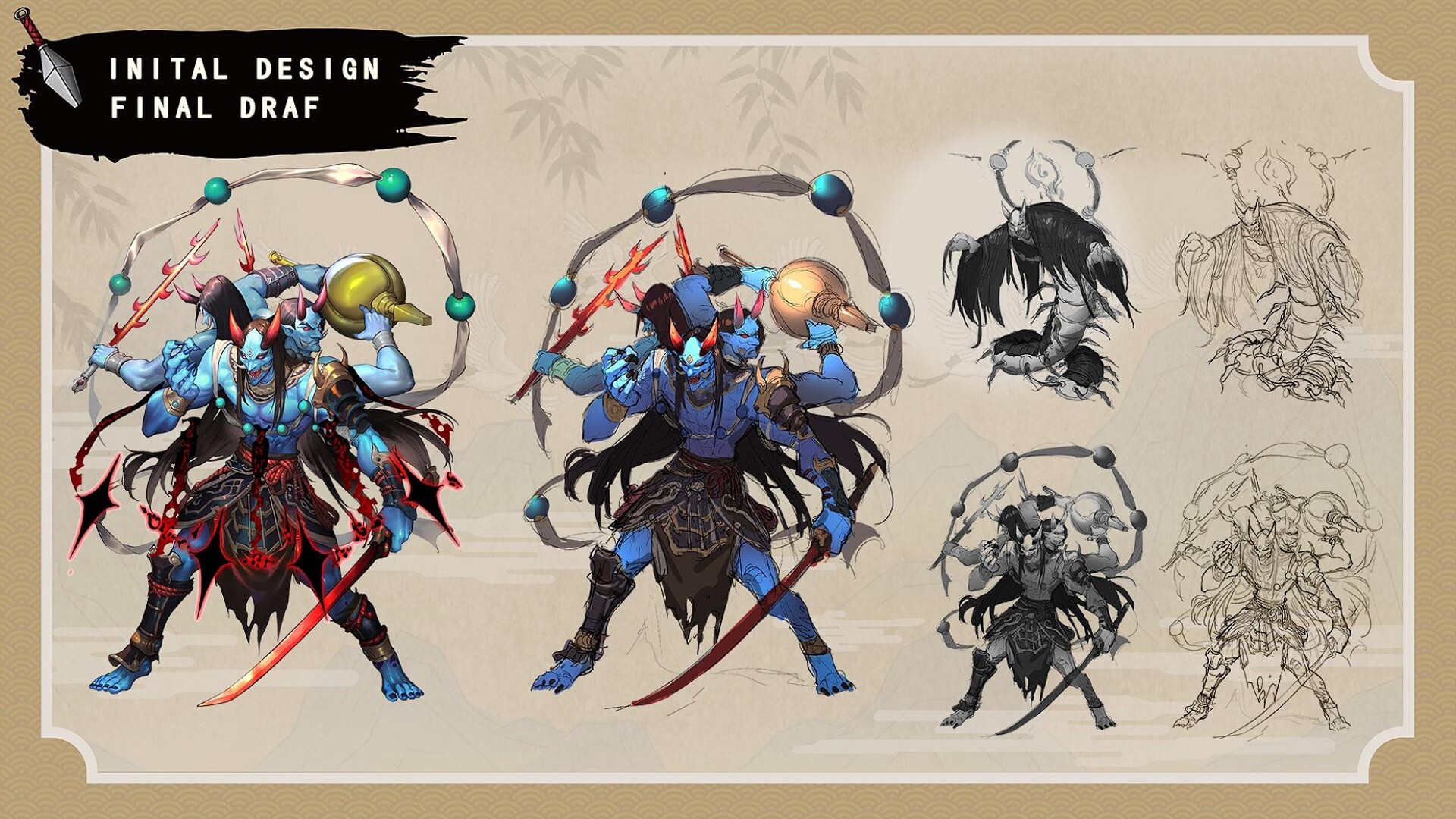 Half-Demon Shinobi Artbook screenshot 5