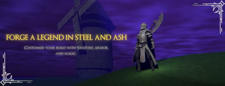 Forge a Legend in stell and ash
