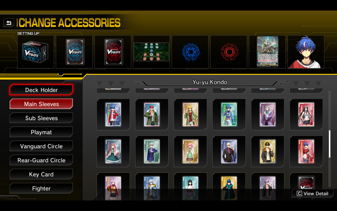 カードファイト!! ヴァンガード DD2：キャラクタースリーブセット02 screenshot 1