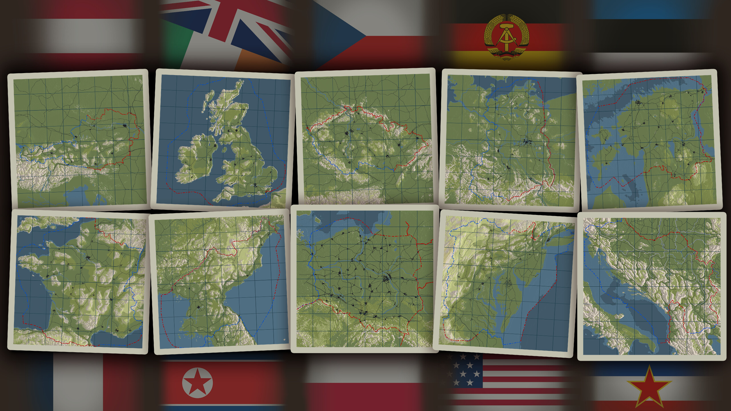 Workers & Resources: Soviet Republic - World Maps screenshot 1