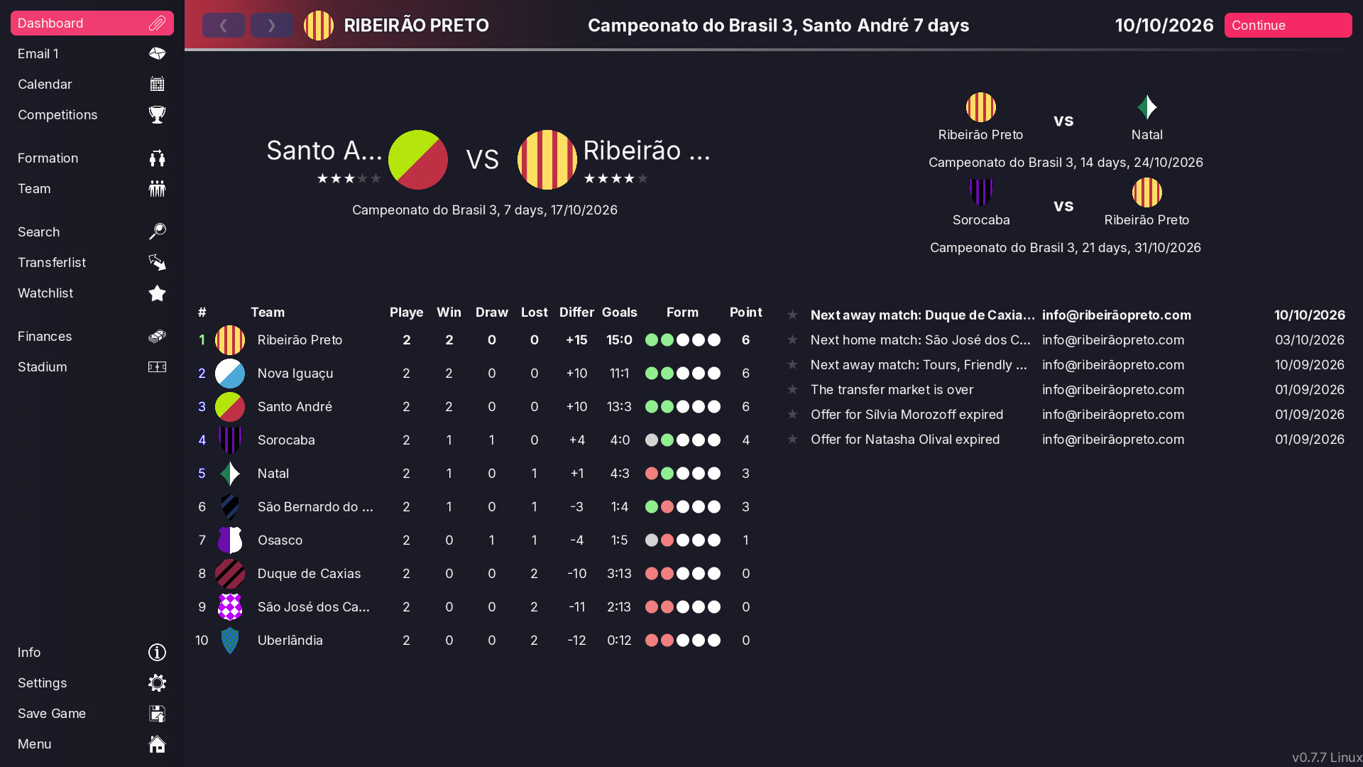 99Managers Futsal Edition screenshot 2