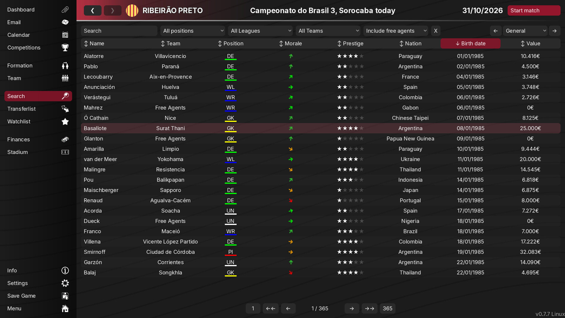 99Managers Futsal Edition screenshot 8