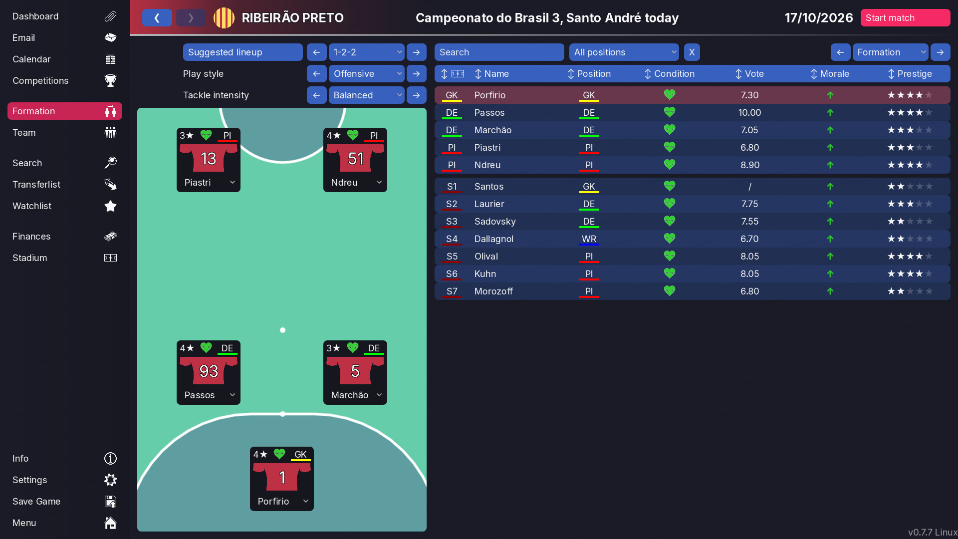 99Managers Futsal Edition screenshot 6