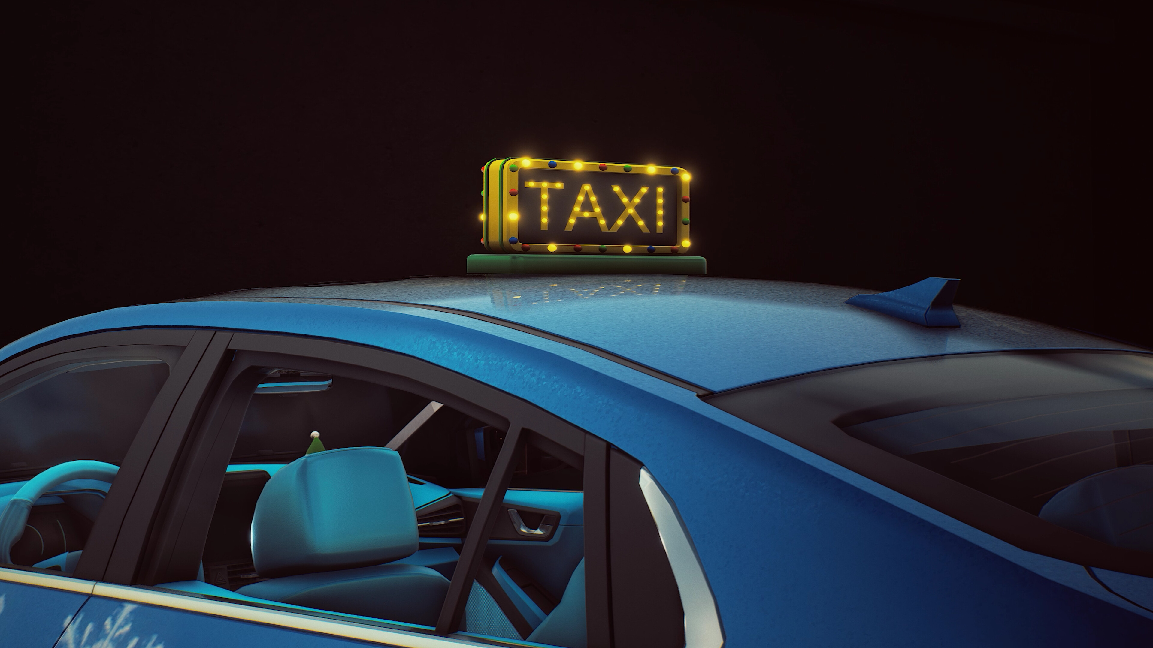 Taxi Life: A City Driving Simulator - Christmas Cosmetic Pack screenshot 2