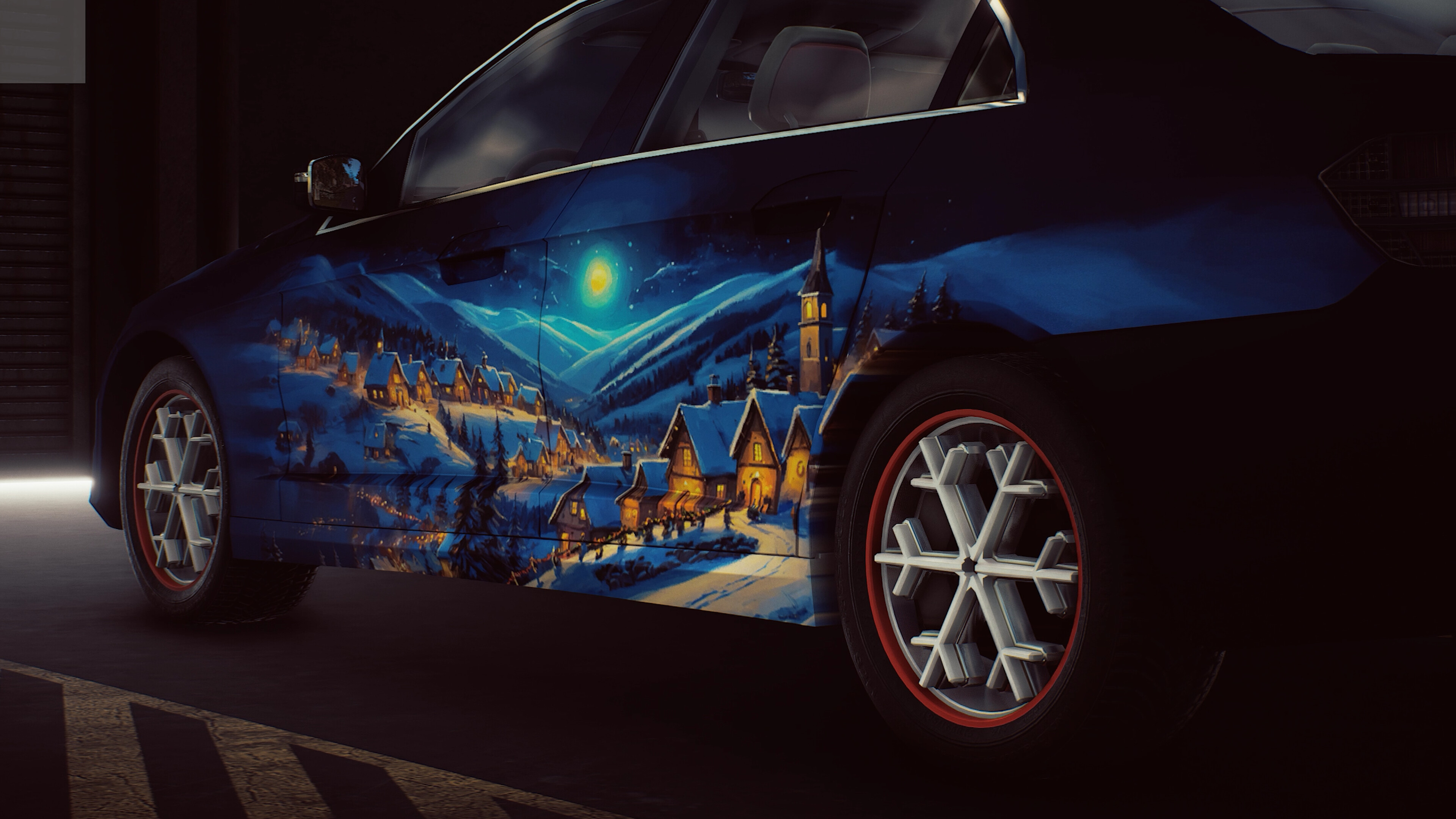Taxi Life: A City Driving Simulator - Christmas Cosmetic Pack screenshot 4