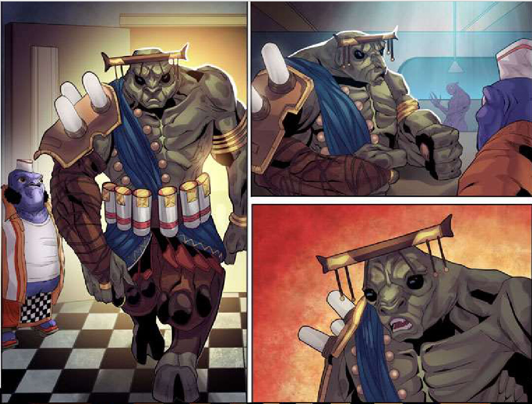 Hangry - "First Course" Comic Book screenshot 1