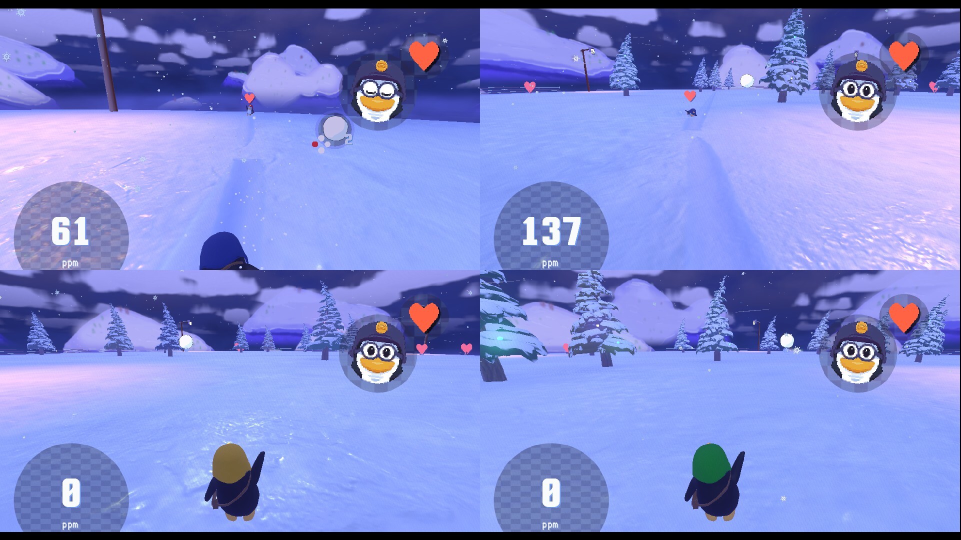 Pingbert's Snow Ride screenshot 6