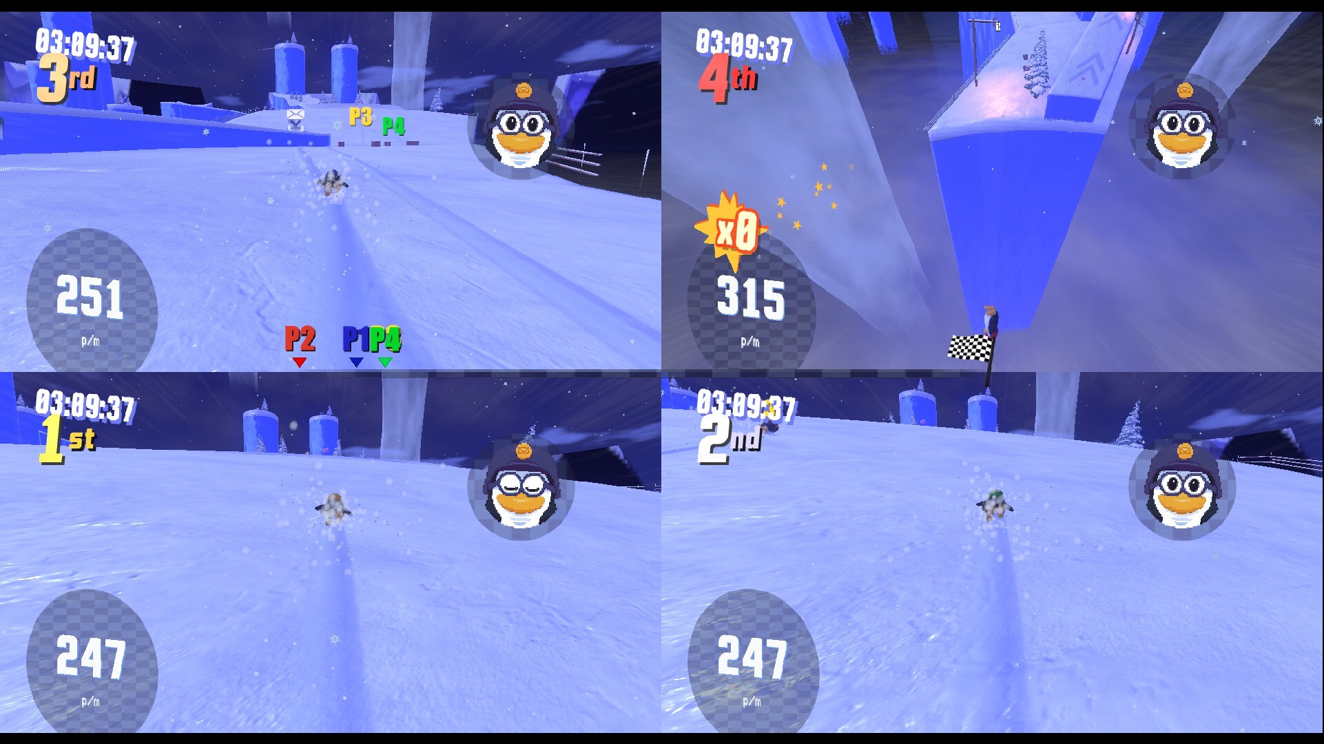 Pingbert's Snow Ride screenshot 7