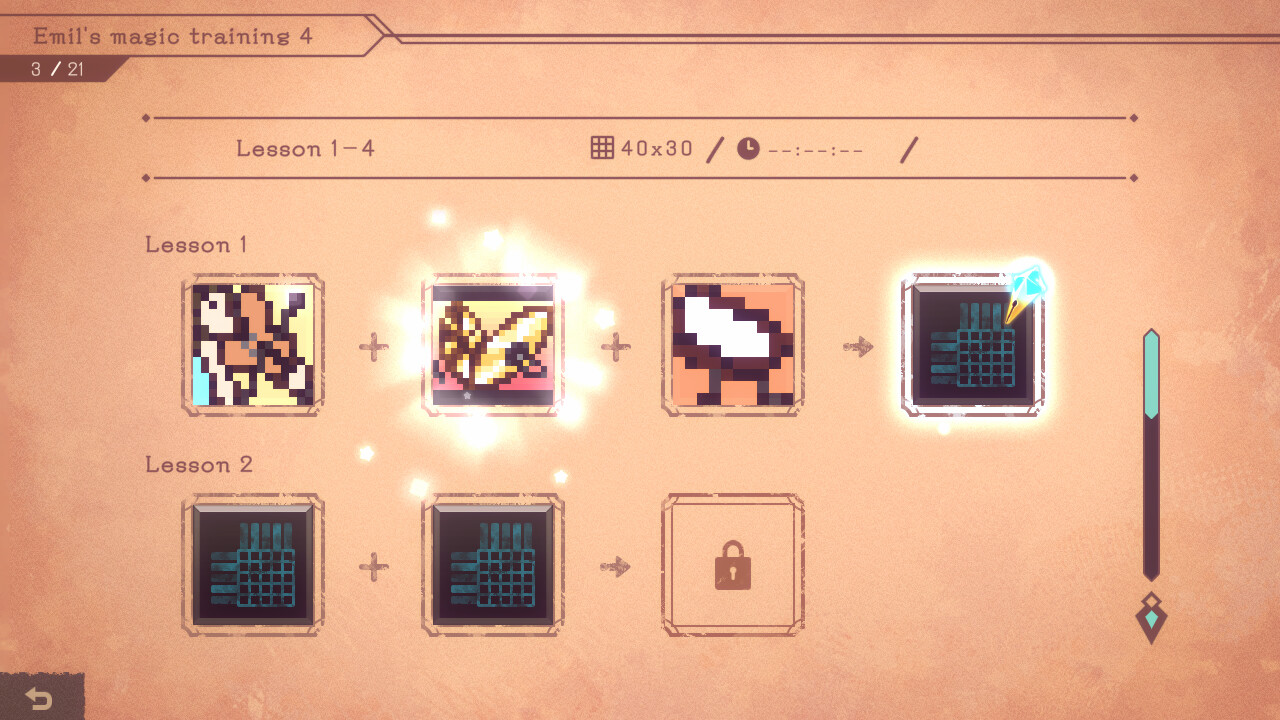 Logiart Grimoire - エミールの魔術訓練 その4 - screenshot 1