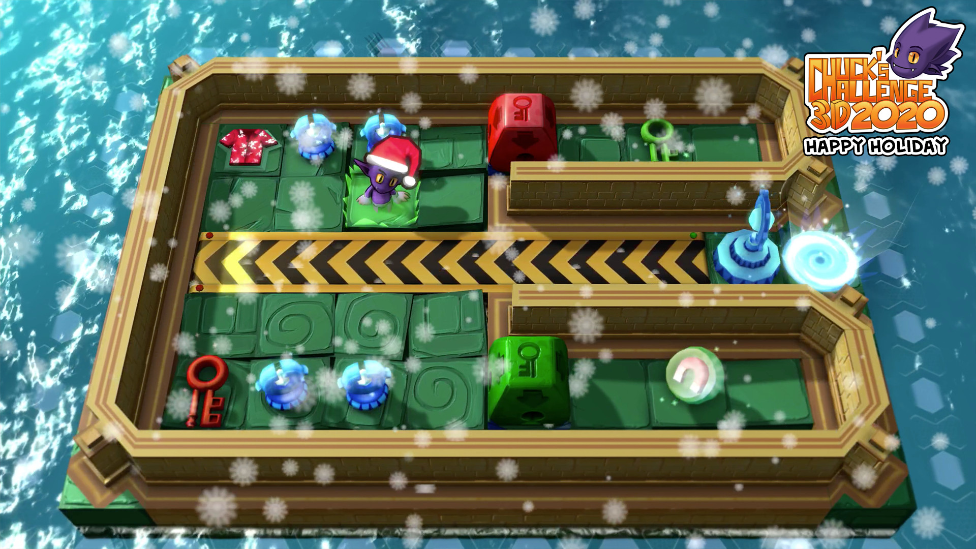 Chuck's Challenge 3D 2020 - DLC 1 - Happy Holidays screenshot 1