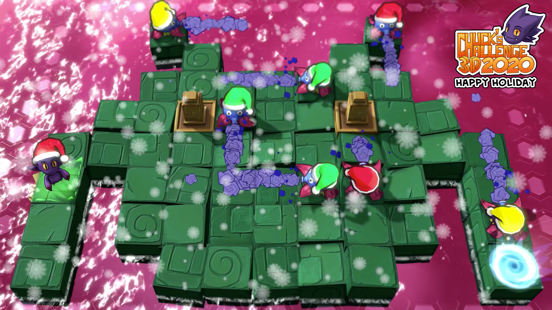 Chuck's Challenge 3D 2020 - DLC 1 - Happy Holidays screenshot 4