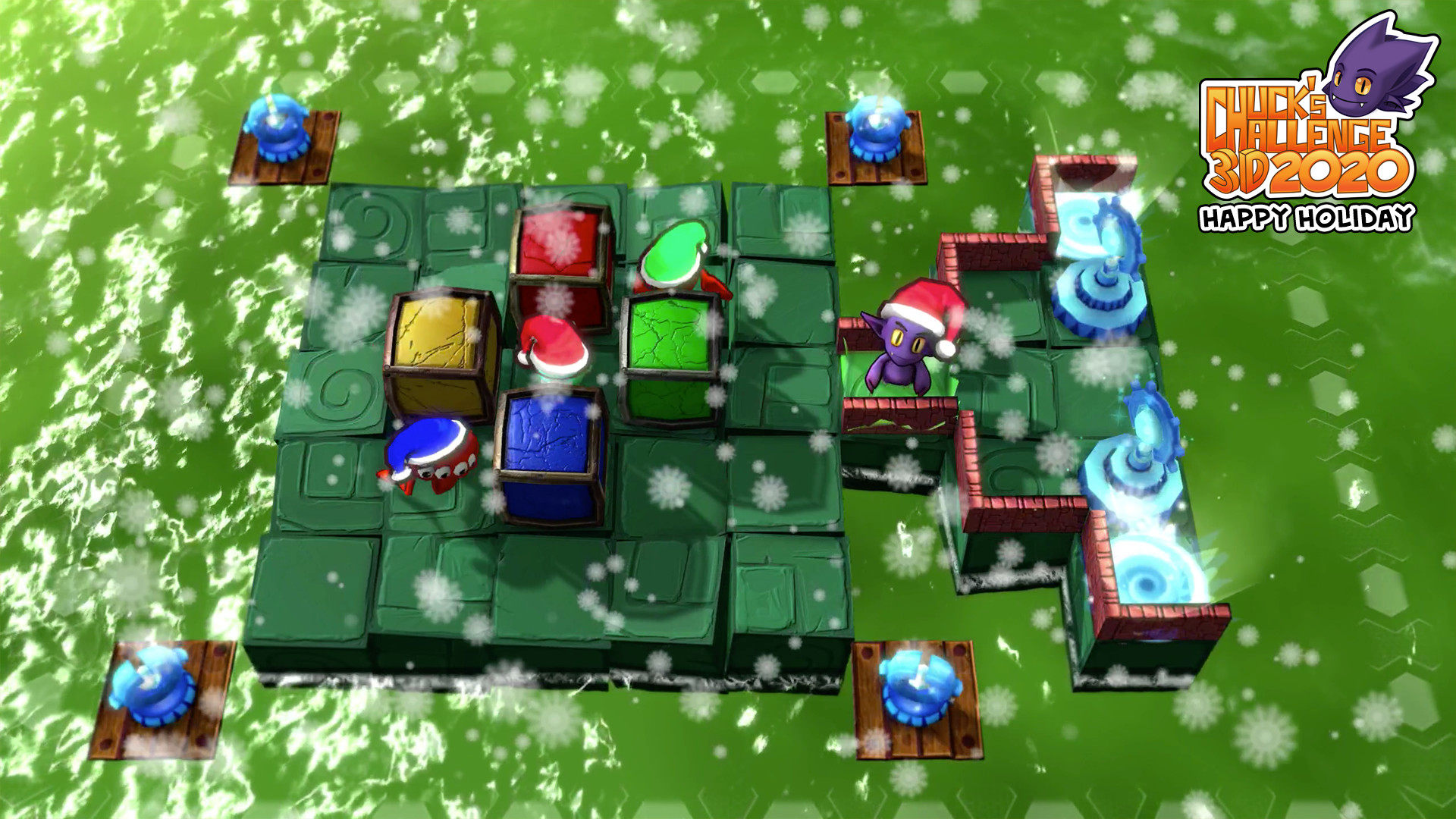Chuck's Challenge 3D 2020 - DLC 1 - Happy Holidays screenshot 3