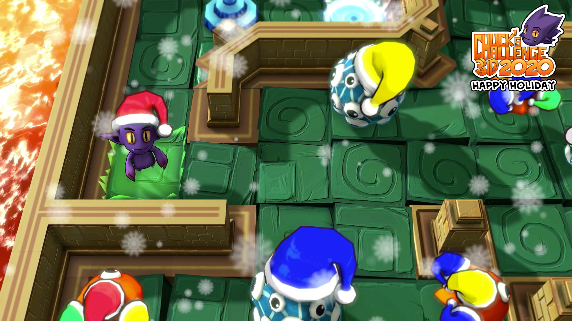 Chuck's Challenge 3D 2020 - DLC 1 - Happy Holidays screenshot 2