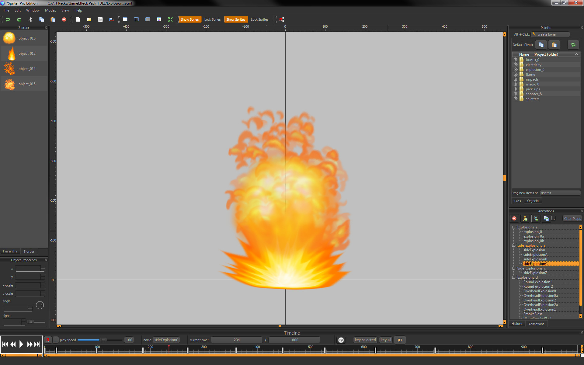 Spriter: Game Effects Pack screenshot 1